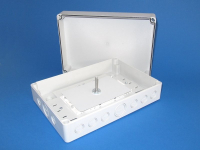 Glasvezel IP66 Wall-Mount box 250x180x84mm