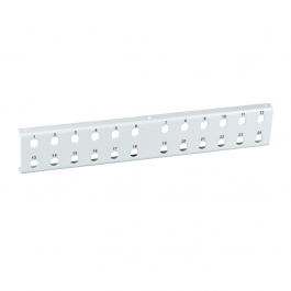 Glasvezel verdeelplaat 24xST t.b.v. Compact wall box