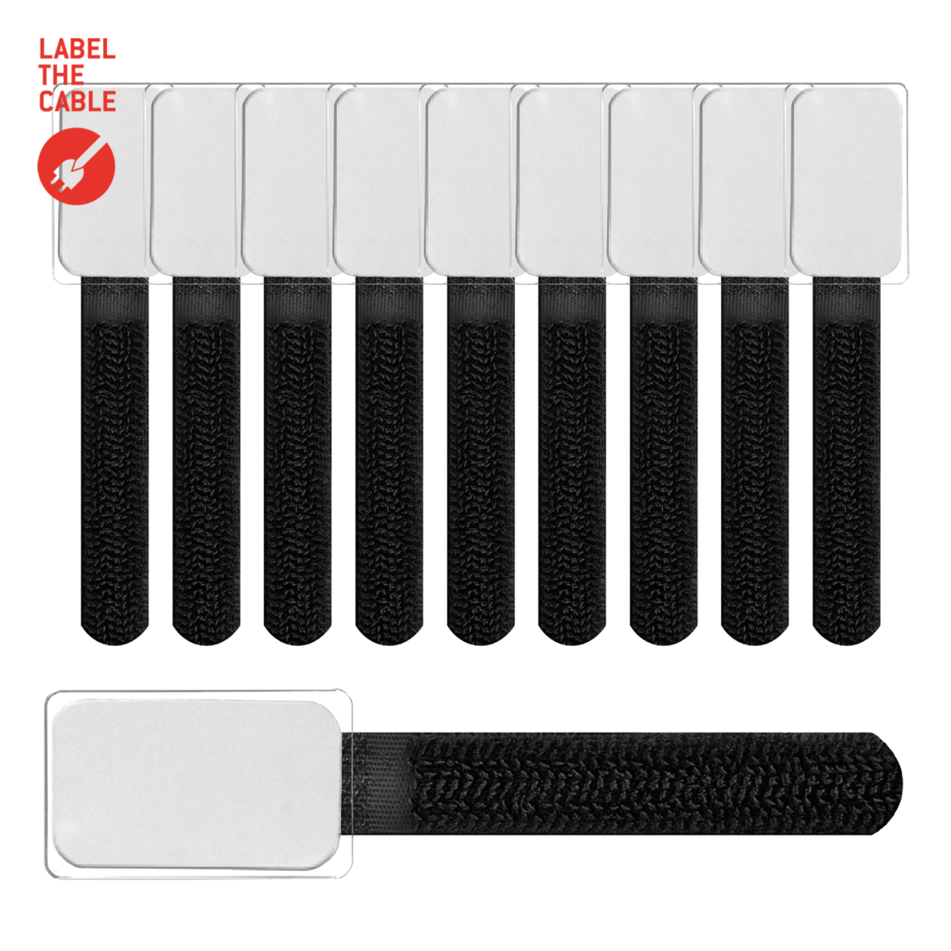 LTC Mini tags, klittenband