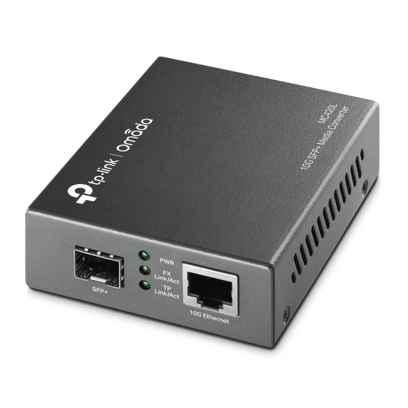 MC420L
Omada 10G Multi-Gigabit SFP Media Converter overview